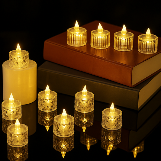 Crystal Led Light Candle (6pcs)