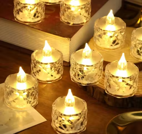 Crystal Led Light Candle (6pcs)