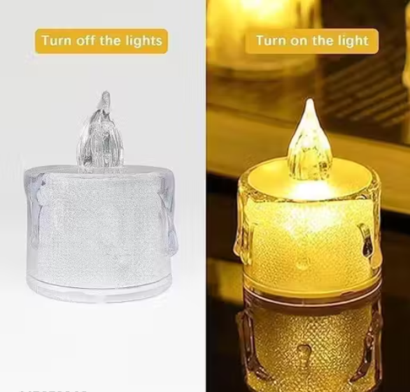 Crystal Led Light Candle (6pcs)